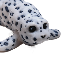 Fleximech Mini Baby  Seal Articulated 3d Printed 3" Sea Creature Fidget Toy Figure