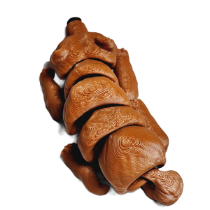 Fleximech Mini Bear Articulated 3d Printed 3" Baby Cub Fidget Toy Figure