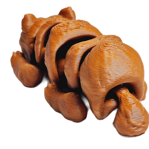 Fleximech Mini Bear Articulated 3d Printed 3" Baby Cub Fidget Toy Figure