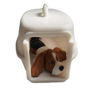 Flexibabies Cute Mini  Puppy Fully Articulated 3d Printed 3.5" Baby Dog Fidget Toy
