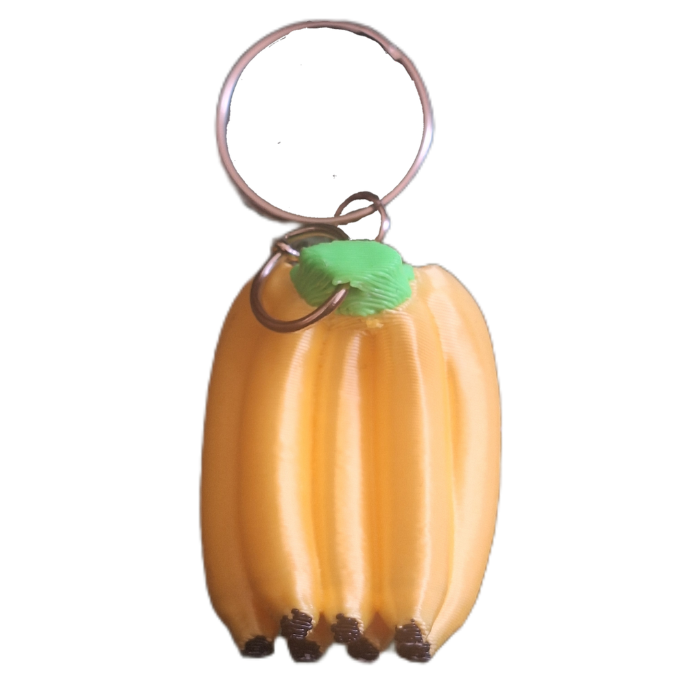 FlexiMech Bananas Mini 3D Yellow  Delicious Fruit  Keychain 2