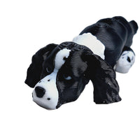 Flexibabies Cute Mini  Puppy Fully Articulated 3d Printed 3.5" Baby Dog Fidget Toy
