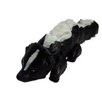 FlexiMech Skunk Fully Articulated 3.5" Long 3d Printed Baby Critter Fidget Toy