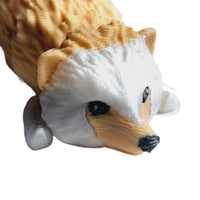 Fleximech Cute Mini Hedgehog Articulated 3d Printed 3.5" baby hedgehog Fidget Toy

