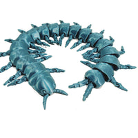 Flexi-Mech Creepy Centipede Articulated 3d Printed Life-Size Insedr Toy
