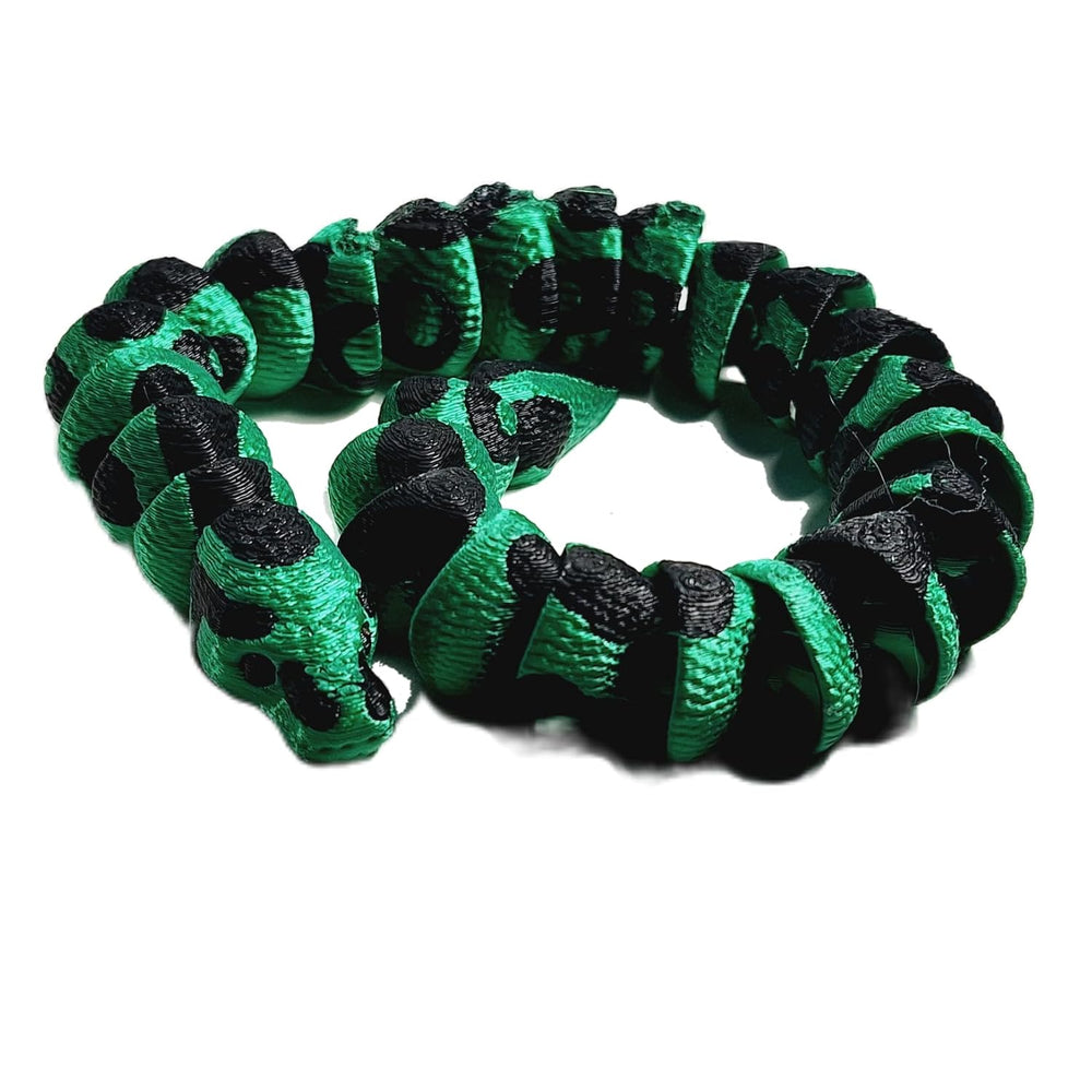 FlexiMech Green Ball Python Fully Articulated 11