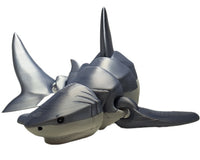 FlexiMech Great White Shark 3D Printed Articulated Realistic Ocean Predator Fidget Toy
