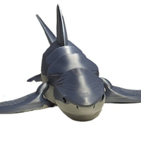 FlexiMech Great White Shark 3D Printed Articulated Realistic Ocean Predator Fidget Toy