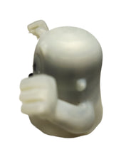 Ghosts Galore Set Of Two 2" Figures Peeping Tom & Angry Face Glow In Dark Toy Ghosts
