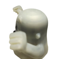 Ghosts Galore Set Of Two 2" Figures Peeping Tom & Angry Face Glow In Dark Toy Ghosts