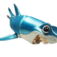 Great White Shark Cartoon Style 3D Printed Articulated  Ocean Predator Fidget Open Mouth Toy