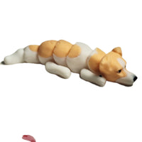 Flexibabies Cute Mini  Puppy Fully Articulated 3d Printed 3.5" Baby Dog Fidget Toy
