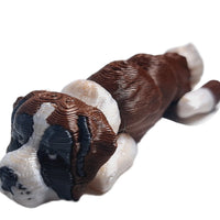 Flexibabies Cute Mini  Puppy Fully Articulated 3d Printed 3.5" Baby Dog Fidget Toy