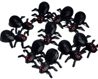 FlexiMech Mini Spider .75" Detailed 3d Printed Insects Set Of 10 Insects Choose Color
