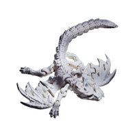 FlexiMech  Skelly Dragon 11" Long Flexible Fully Articulated 3d Printed Skeleton Fidget Toy (Copy) (Copy)
