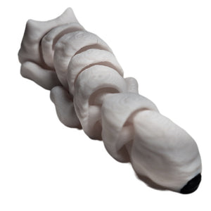 Fleximech Mini Arctic Fox  2.5" Articulated 3d Printed Flexible Forest Animals Fidget Toy Figure