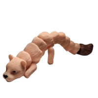 Fleximech Cute Mini Lioness  Articulated 3d Printed 3.5" baby Jungle Cat Fidget Toy
