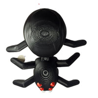 FlexiMech Black Widow Spider 6" Long Fully Articulated 3d Printed Insect Fidget Toy
