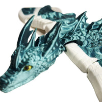 FlexiMech Sea Dragon 14" Long Flexible Fully Articulated 3d Printed Fidget Toy