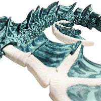 FlexiMech Sea Dragon 14" Long Flexible Fully Articulated 3d Printed Fidget Toy