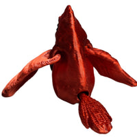 FlexiMech Cardinal Baby Fully Articulated 1.5" Tall 3d Printed Mini Bird Fidget Toy