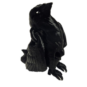 FlexiMech Raven Baby Fully Articulated 1.5" Tall 3d Printed Mini Bird Fidget Toy
