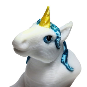 Fleximech Baby Unicorn Articulated 3d Printed 3.5"Fantasy  Fidget Toy Figure