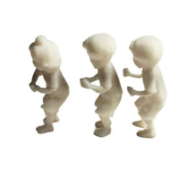 Fleximech Children Playing Set Of 3 Kids 1/24 Scale 3d Unpainted Printed Figures
