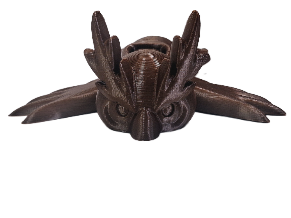 Flexi-Mech Flying Owl Fully Articulated & Mechanical 3d Printed Fidget Figure Bird Toy