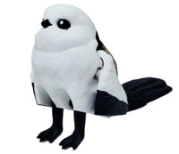FlexiMech Japanese Snow Fairy Bird Fully Articulated 1.5" Tall 3d Printed Mini Bird Fidget Toy
