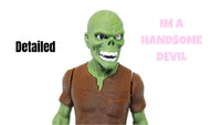 Exclusive 3d Zombie (Male) Tourist 3d Printed Collectable 5.5" Tall Action Figure
