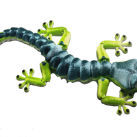 Fleximech Gecko Lizard Flexible Fully Articulated 3d Printed Fidget Toy Choose Your Color