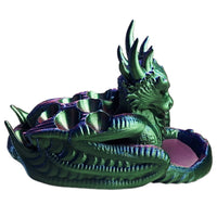 FlexiMech Massive Dragon Dice Tower D&D Dunngeons & Dragons 3d Printed Dice Roller & Holder Choose Color
