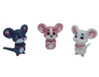 Exclusive3d Cartoon Mouse Set With Articulated Tail & Cheese Case 3d Printed Toy
