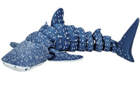 FlexiMech Whale Shark Gray 3D Printed 9.5" Articulated Realistic Ocean Predator Fidget Toy
