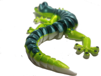 Fleximech Gecko Lizard Flexible Fully Articulated 3d Printed Fidget Toy Choose Your Color
