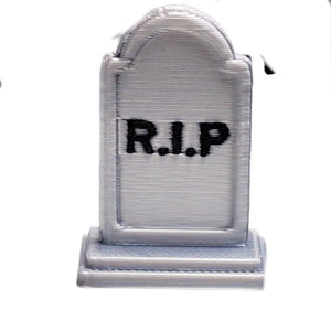 FlexiMech Mini Tombstones 1" Detailed 3d Ptrinted Graveyard Headstone  Set Of 10