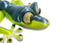 Fleximech Gecko Lizard Flexible Fully Articulated 3d Printed Fidget Toy Choose Your Color
