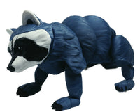 Fleximech Cute Large Racoon Articulated 3d Printed 8.5" Adult Racoon Fidget Toy

