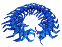 Exclusive3D Diamondback Centipede 17" Articulated 3d Printed Insect Toy
