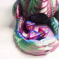 FlexiMech Massive Dragon Dice Tower D&D Dunngeons & Dragons 3d Printed Dice Roller & Holder Choose Color
