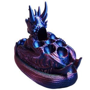 FlexiMech Massive Dragon Dice Tower D&D Dunngeons & Dragons 3d Printed Dice Roller & Holder Choose Color