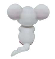 Exclusive3d Cartoon Mouse Set With Articulated Tail & Cheese Case 3d Printed Toy
