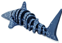 FlexiMech Whale Shark Gray 3D Printed 9.5" Articulated Realistic Ocean Predator Fidget Toy
