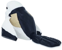 FlexiMech Japanese Snow Fairy Bird Fully Articulated 1.5" Tall 3d Printed Mini Bird Fidget Toy
