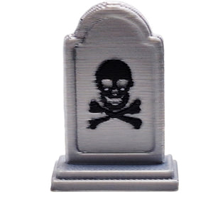 FlexiMech Mini Tombstones 1" Detailed 3d Ptrinted Graveyard Headstone  Set Of 10