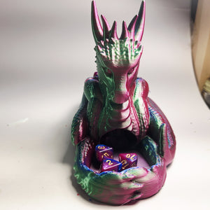 FlexiMech Massive Dragon Dice Tower D&D Dunngeons & Dragons 3d Printed Dice Roller & Holder Choose Color