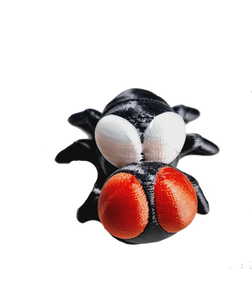 Fleximech Mini Mutations The Fly Mini 1.75" Articulated 3d Printed Scary Fly Insect Fidget Toy