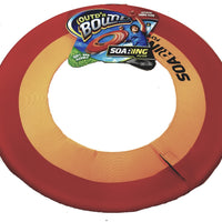 Out'dr (Outdoor) Bound Extra Large Red & Orange Soaring Flyer Round Disc Frisbee