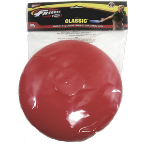 Wham-O Cherry Red Classic 90g 8.75" Durable Round Frisbee Flying Disc Toy